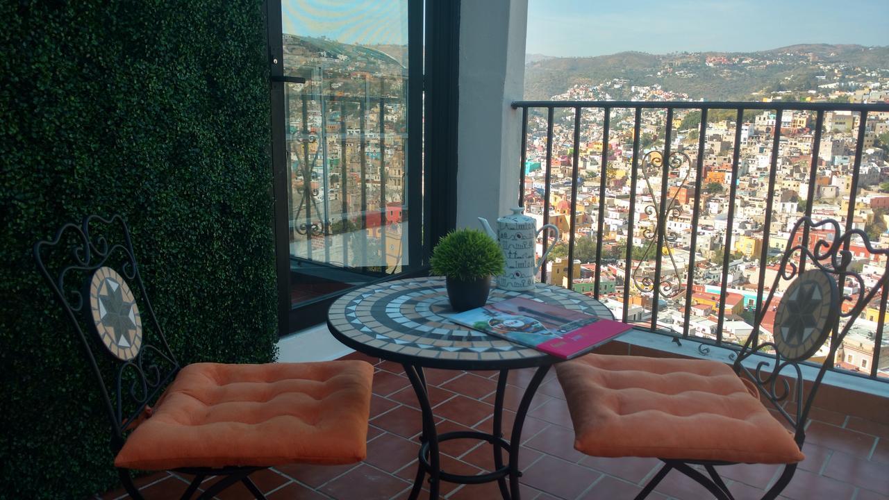 Apartamento Con Terraza A Un Lado Del Monumento Del Pipila Hotel Гуанахуато Екстериор снимка